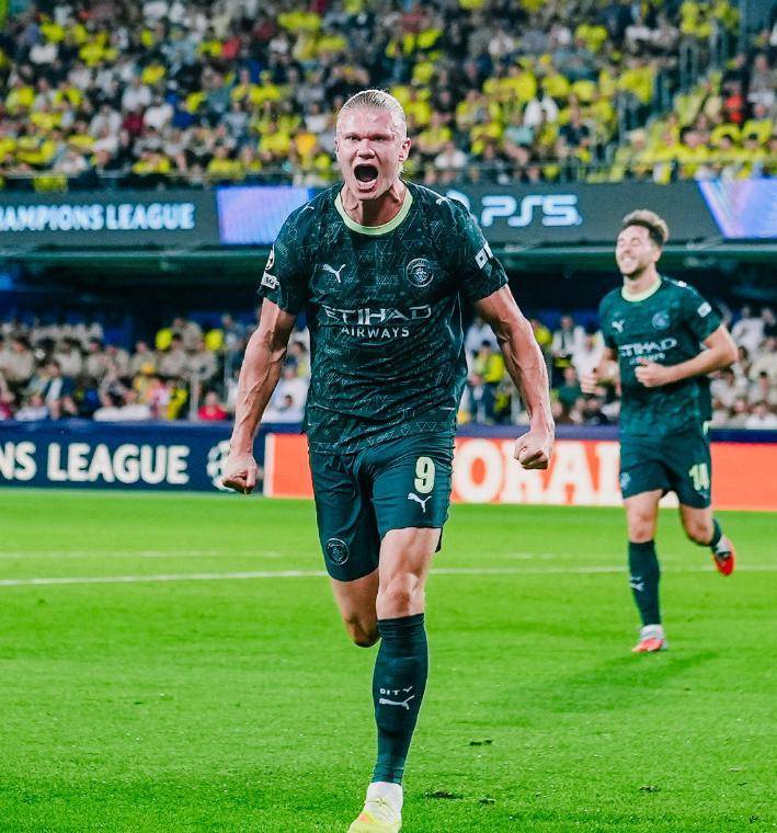 12连斩狂轰22球，哈兰德追平C罗神迹，曼城客场2-0完胜西甲第三